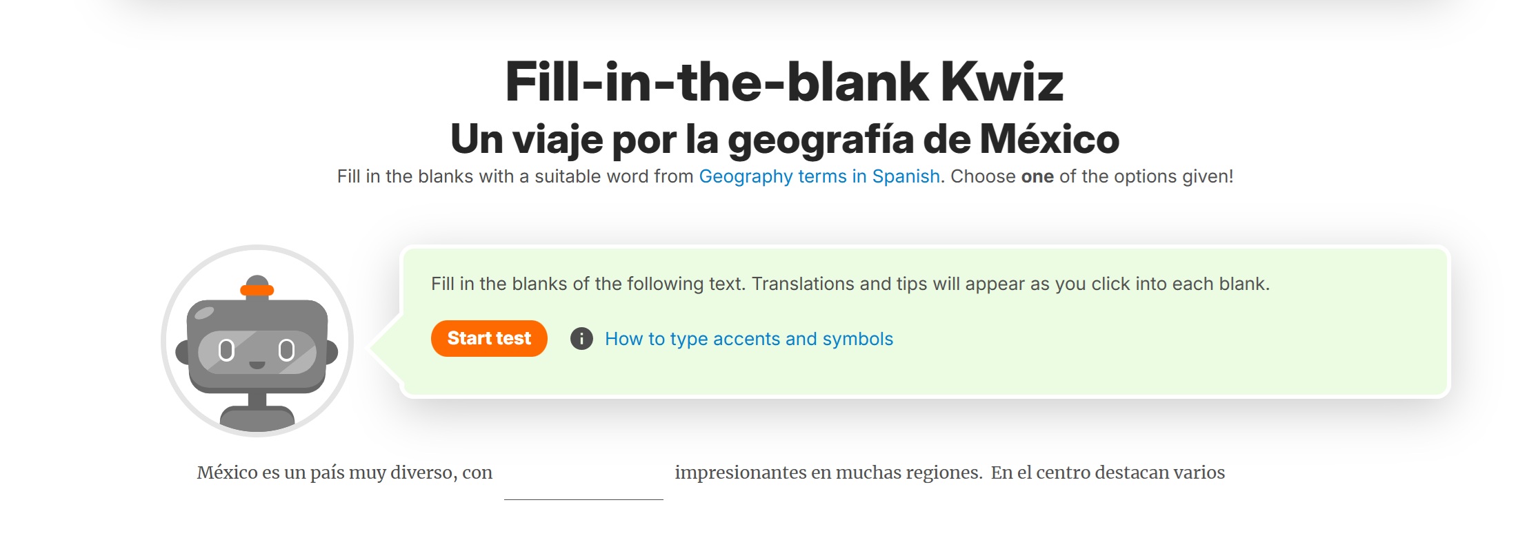 snapshot of exercise
