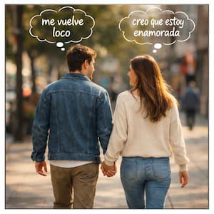 two people holding hands