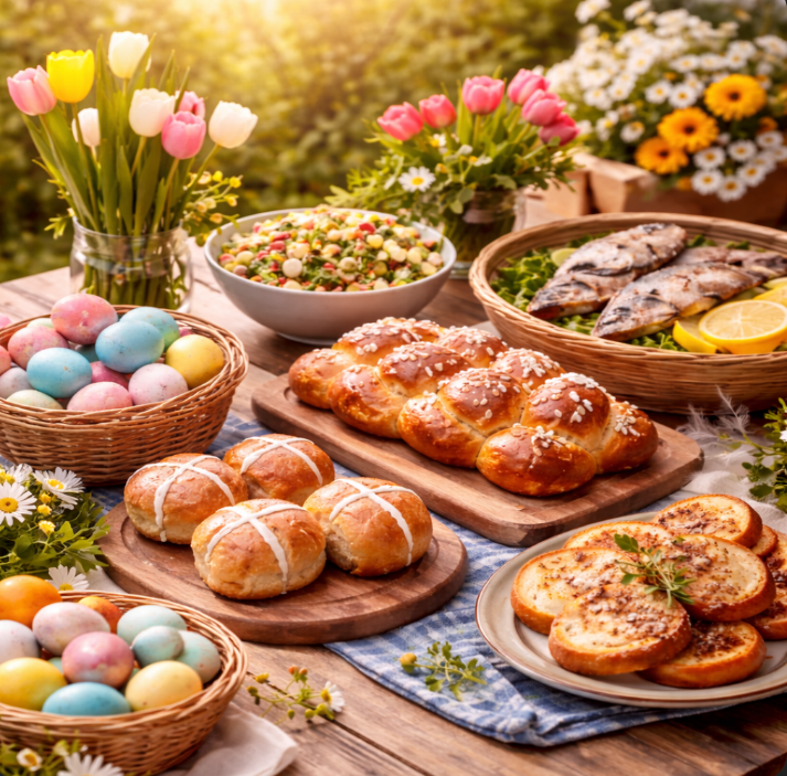 Easter table