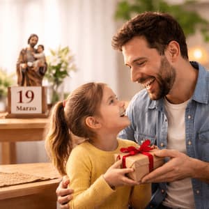 dad and child together