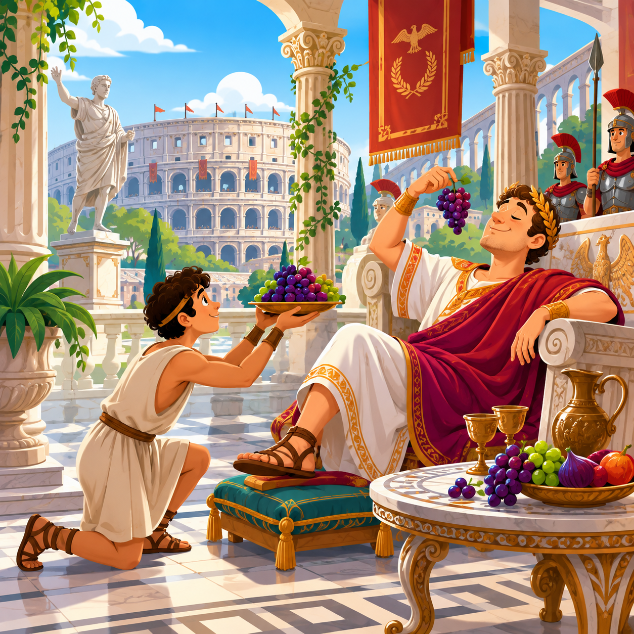scene of Roman Empire