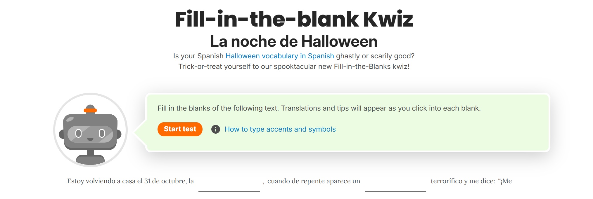 Halloween night