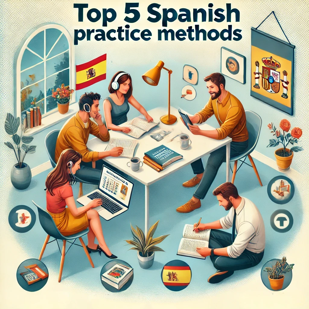 Top 5 Spanish Practice Methods